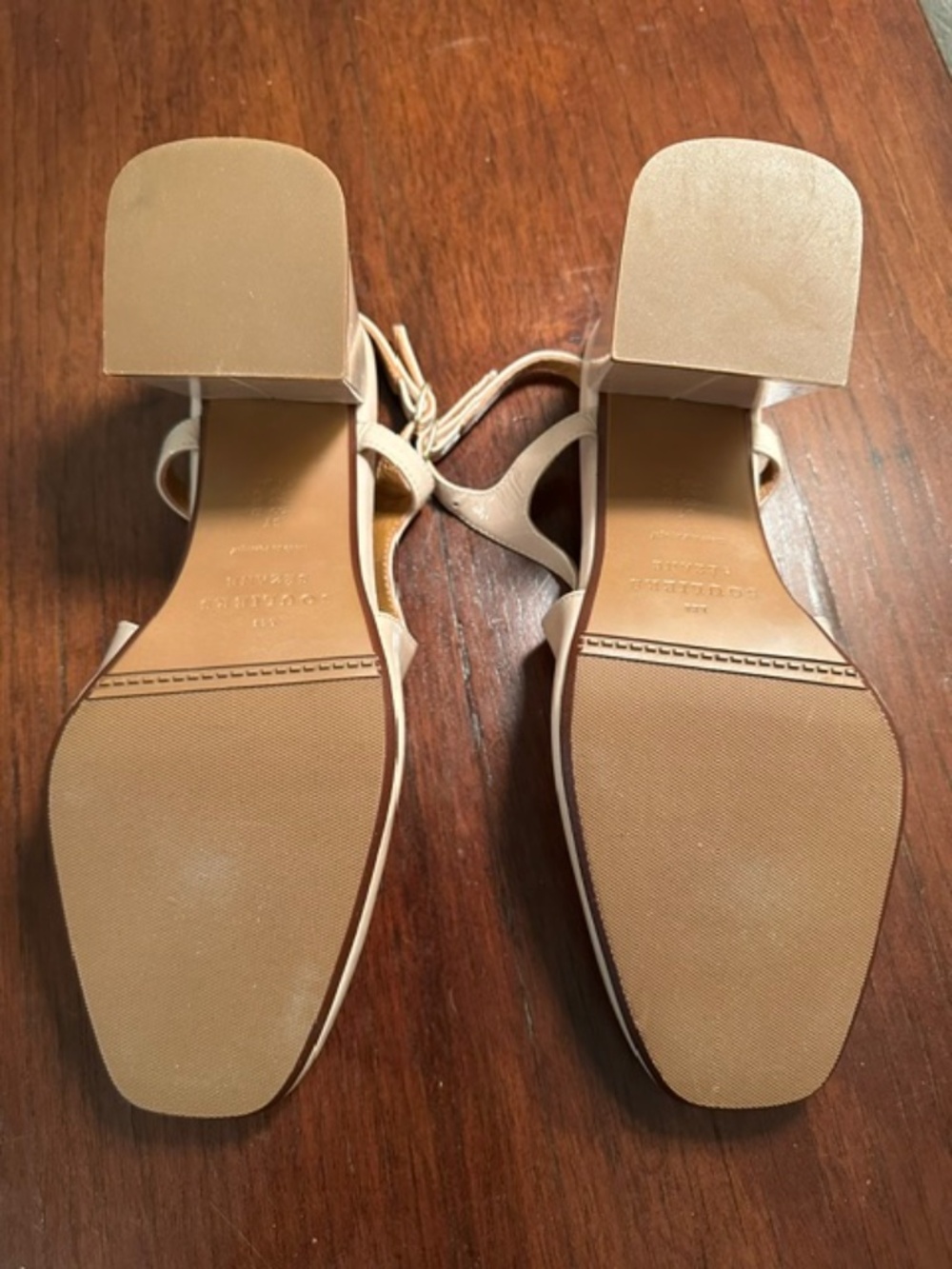 Sezane Elisa Slingback pumps NWOT 6 Cream White - Picture 4 of 4